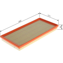 BOSCH 1 987 429 179 Luftfilter BOSCH 1 987 429 179 Luftfilter
