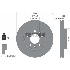 Bremsscheibe 92146900
