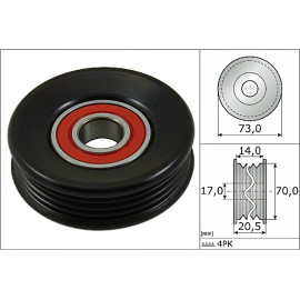 Spannrolle, Keilrippenriemen 531 0853 10