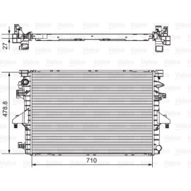 Kühler, Motorkühlung 701654 Kühler, Motorkühlung 701654