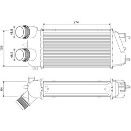 Ladeluftkühler 818371