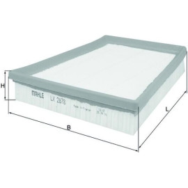 Luftfilter LX 2878 Luftfilter LX 2878