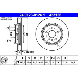 Bremsscheibe 24.0123-0126.1