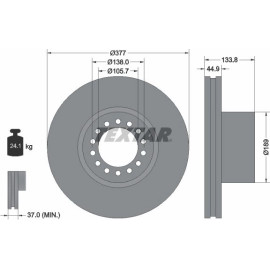 Bremsscheibe 93101400 Bremsscheibe 93101400