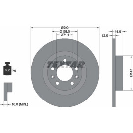 Bremsscheibe 92238003