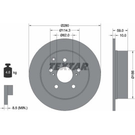 Bremsscheibe 92168103