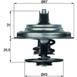 Thermostat, Kühlmittel TX 23 71D Thermostat, Kühlmittel TX 23 71D