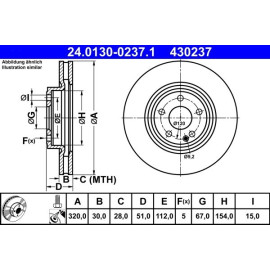 Bremsscheibe 24.0130-0237.1