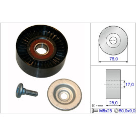 Umlenk-/Führungsrolle, Keilrippenriemen 532 0648 10 Umlenk-/Führungsrolle, Keilrippenriemen 532 0648 10