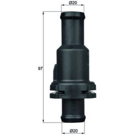 Thermostat, Kühlmittel TH 5 75