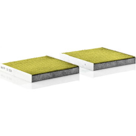MANN-FILTER FP 19 004 Innenraumfilter FreciousPlus Aktivkohlefilter mit Polyphenol, antibakteriell, Feinstaubfilter (PM 2.5)