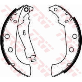 Bremsbackensatz GS8272 Bremsbackensatz GS8272