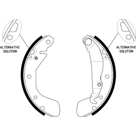 Bremsbackensatz 8DB 355 002-471 Bremsbackensatz 8DB 355 002-471