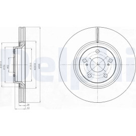 Bremsscheibe BG4235 Bremsscheibe BG4235