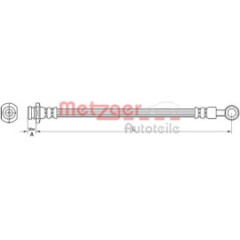 Bremsschlauch 4110491 Bremsschlauch 4110491