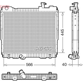 Kühler, Motorkühlung DRM23119