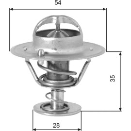 Thermostat, Kühlmittel TH00782G1 Thermostat, Kühlmittel TH00782G1