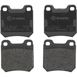 Bremsbelagsatz, Scheibenbremse P 59 014