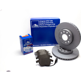 ATE 24.0125-0145.1 Bremsscheiben Ø288 + Bremsbeläge 13.0460-7184.2 mit Warnkontakt ATE 24.0125-0145.1 Bremsscheiben Ø288 + Bremsbeläge 13.0460-7184.2 mit Warnkontakt