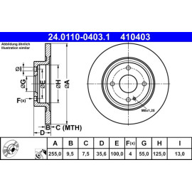 Bremsscheibe 24.0110-0403.1