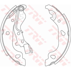 Bremsbackensatz GS8687