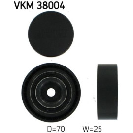 Umlenk-/Führungsrolle, Keilrippenriemen VKM 38004 Umlenk-/Führungsrolle, Keilrippenriemen VKM 38004