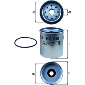 Kraftstofffilter KC 238D Kraftstofffilter KC 238D