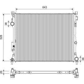 Kühler, Motorkühlung 701307