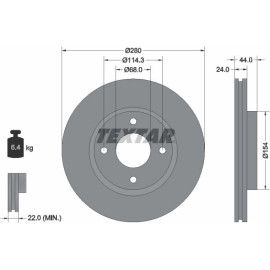 Bremsscheibe 92269203
