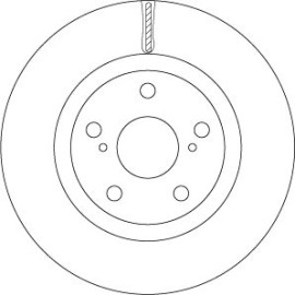 Bremsscheibe DF6675 Bremsscheibe DF6675