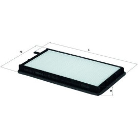 Filter, Innenraumluft LA 80
