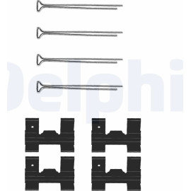 Zubehörsatz, Scheibenbremsbelag LX0023