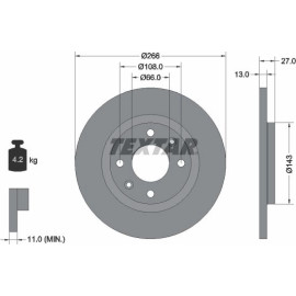 Bremsscheibe 92089103