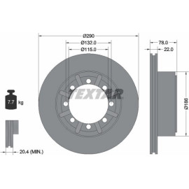 Bremsscheibe 93117600