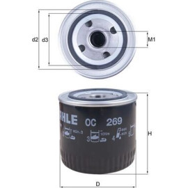 Ölfilter OC 269 Ölfilter OC 269