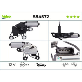 Valeo 584572 Wischermotor