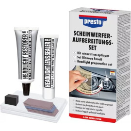 PRESTO 365171 Scheinwerfer Aufbereitungs-Set Klarlack PRESTO 365171 Scheinwerfer Aufbereitungs-Set Klarlack