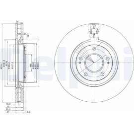 Bremsscheibe BG3988