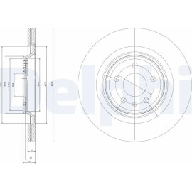 Bremsscheibe BG4078