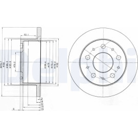 Bremsscheibe BG3923 Bremsscheibe BG3923
