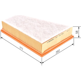 BOSCH 1 457 433 061 Luftfilter