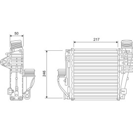 Ladeluftkühler 818290 Ladeluftkühler 818290