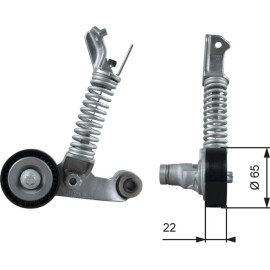 Riemenspanner, Keilrippenriemen T39373 Riemenspanner, Keilrippenriemen T39373