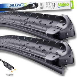 VALEO 574707 Scheibenwischer 650 + 450mm VORNE, Rahmenlos VALEO 574707 Scheibenwischer 650 + 450mm VORNE, Rahmenlos