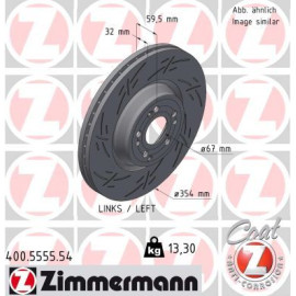 Bremsscheibe 400.5555.54
