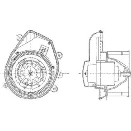 Innenraumgebläse AB 54 000P Innenraumgebläse AB 54 000P