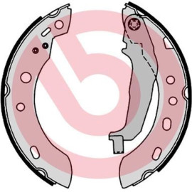 Bremsbackensatz S 56 551