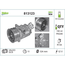 Kompressor, Klimaanlage 813123