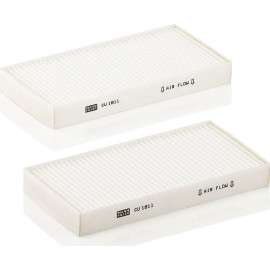 MANN-FILTER CU 1811-2 Innenraumfilter, Partikelfilter MANN-FILTER CU 1811-2 Innenraumfilter, Partikelfilter