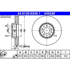 Bremsscheibe 24.0130-0240.1